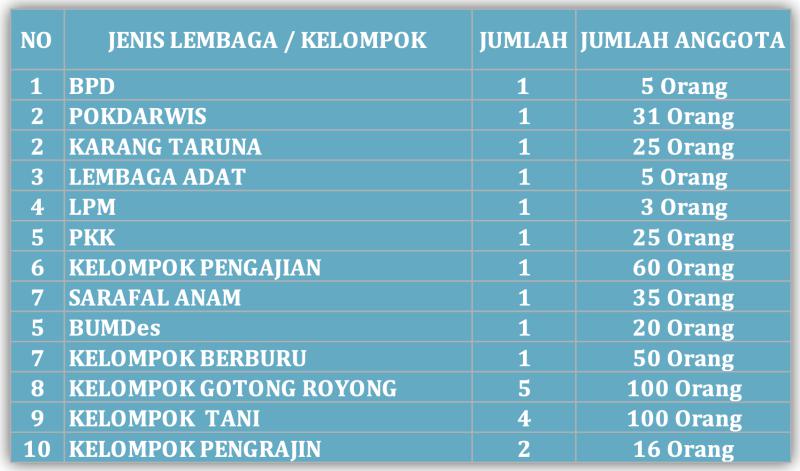Kelembagaan Desa